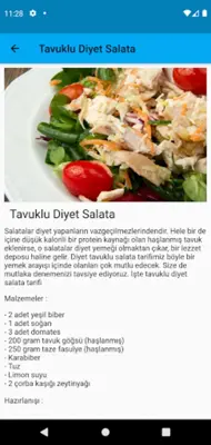 diyet android App screenshot 2